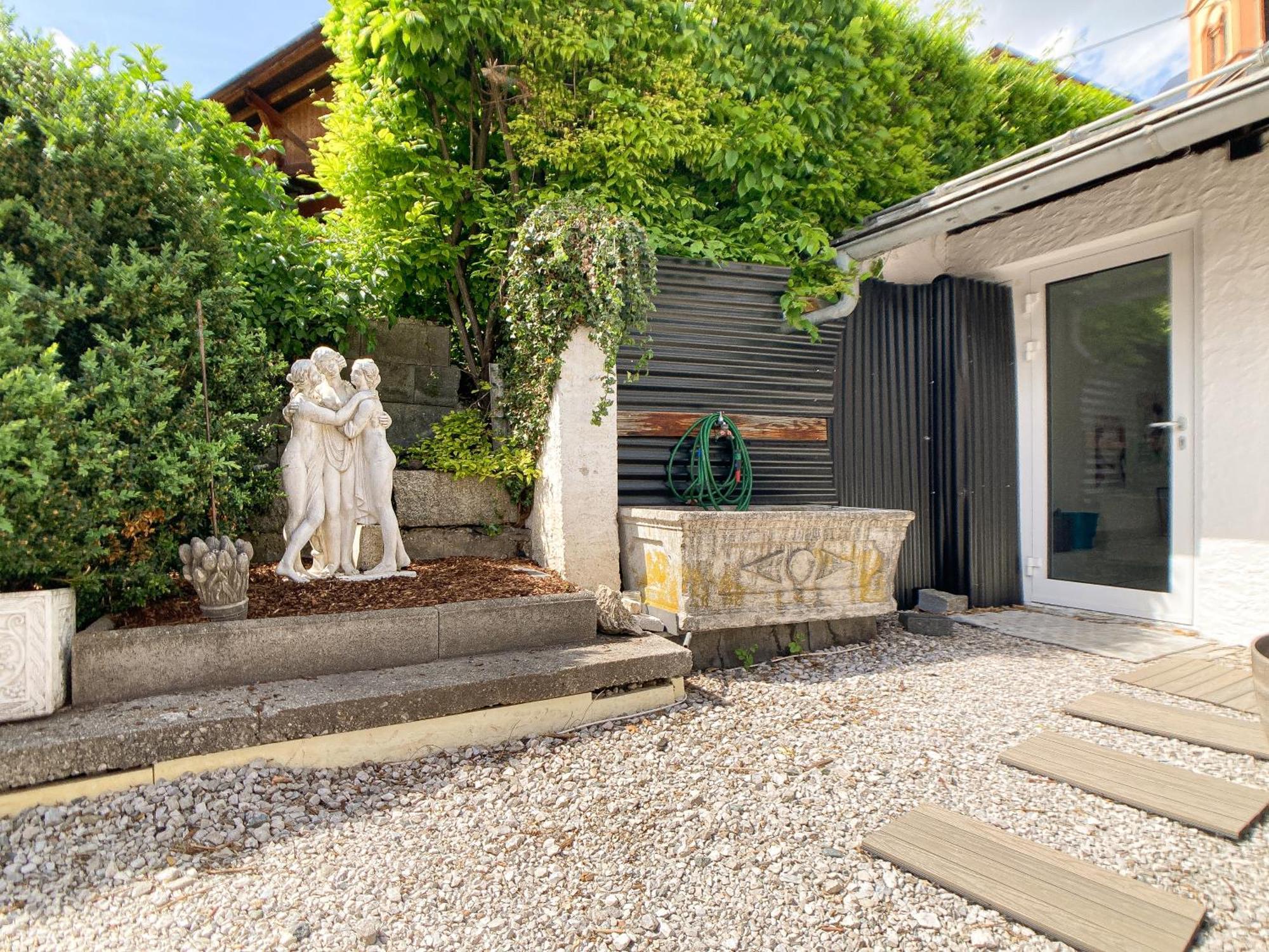 Mitten Im Zentrum Ferienwohnungen Mit Sonniger Terrasse テルフス エクステリア 写真