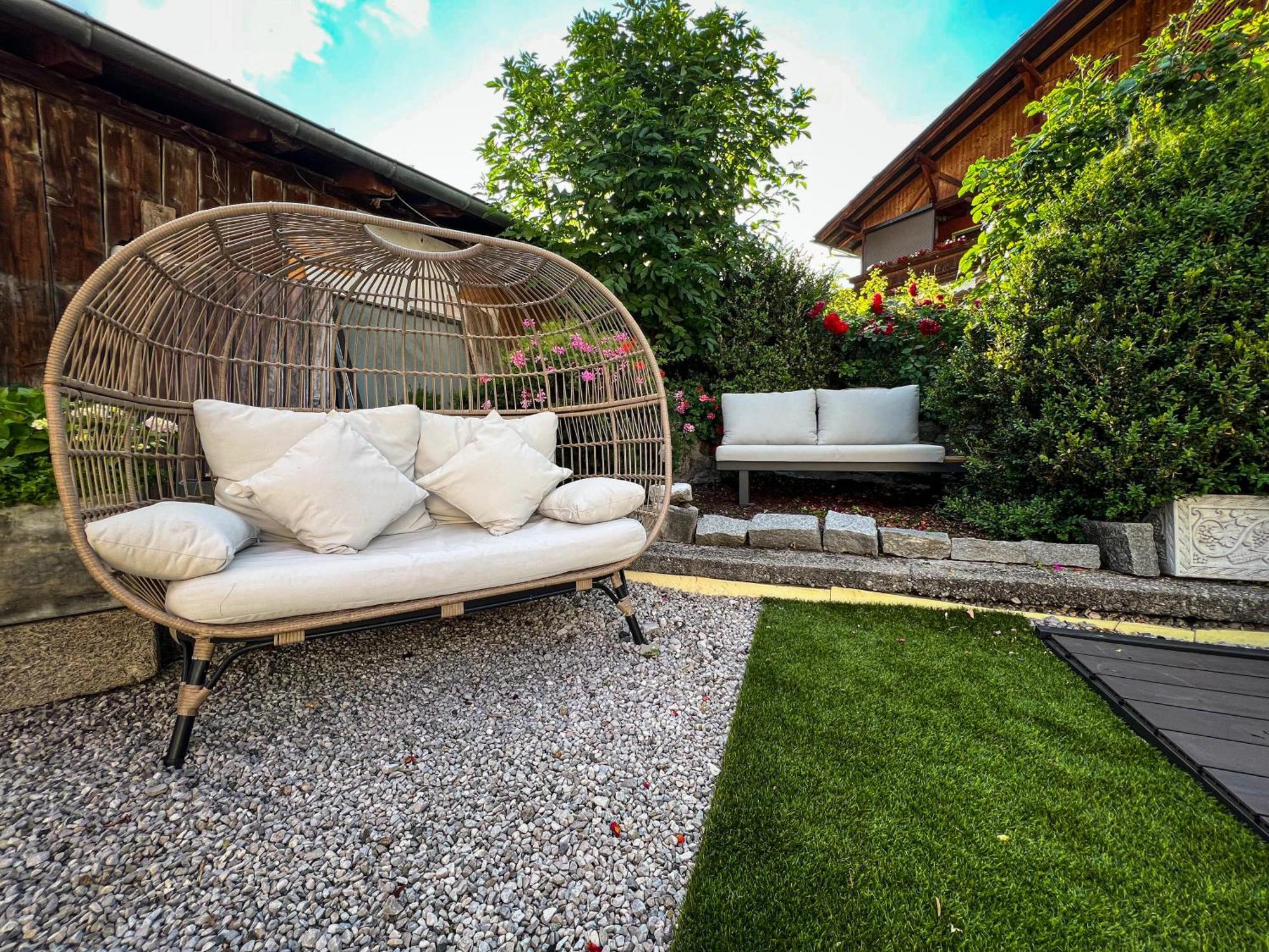 Mitten Im Zentrum Ferienwohnungen Mit Sonniger Terrasse テルフス エクステリア 写真